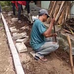 pekerja paving