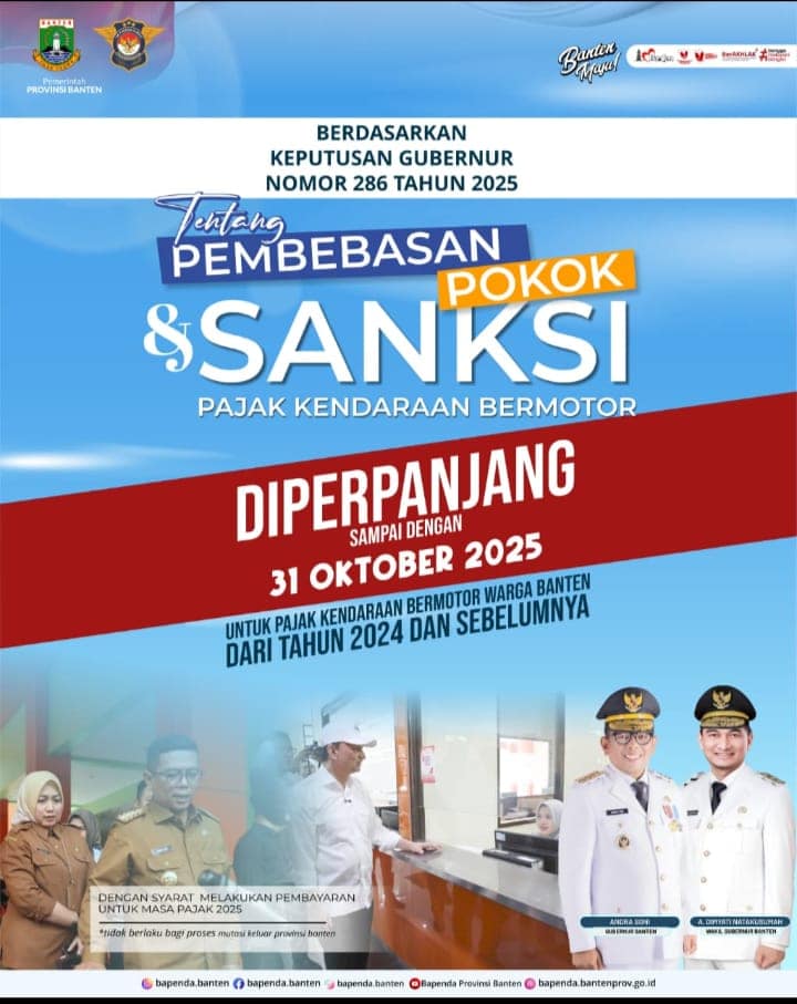 PERPANJANGAN PAJAK KENDARAAN PROVINSI BANTEN